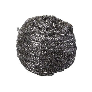 Spiralsvamp, Stainless steel, rustfrit stål, metallic grey, 60g/m2, pakke a 10 stk