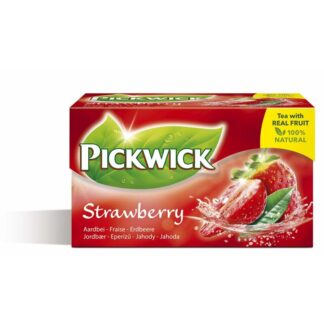 Te, Pickwick, Jordbær, pakke a 20 stk