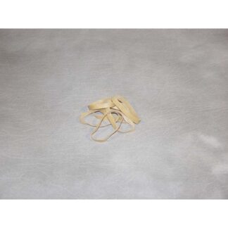 Gummibånd, 100 mm x 10 mm, gummi, gul, rullevægt: 1.00 kg, pakke på 1 kg