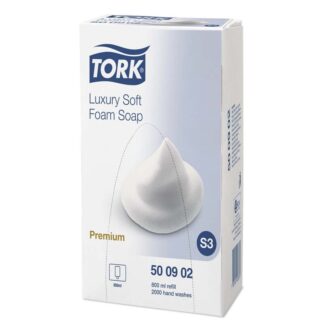 Skumsæbe, Tork, S3, Premium Luksus, 800 ml, pakke a 4 stk