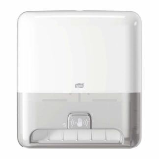 Papirhåndklæde dispenser, Tork, H1, Matic Sensor, hvid