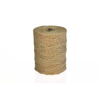 Snor, 2, 0 mm, rullelængde: 140.00 m, sisal, gul, Rulle, rullevægt: 0.50 kg, pakke a 1 rulle, Lux 2-strands