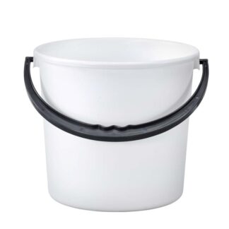 10L med låg, PP ESD, hvid, 300mmx270mm x 250mm