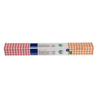 Bagepapir Silikone, Rulle, 41 g/m2, 380 mm x 20.00 m, Pergamentpapir, naturlig, 1 reel, Fødevaregodkendt