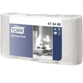 Køkkenrulle, Tork, Plus, 2 lag, hvid, 212mm x 20.40m, pakke a 20 ruller, FSC Recycled Credit