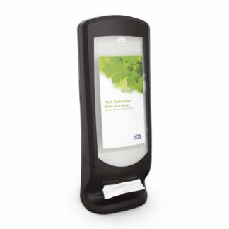 Servietdispenser, Tork, N4, Vægstativ, sort