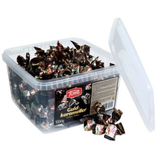 Karameller, Toms, Guldkarameller, pakke a 900 gr