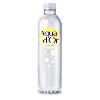 Vand, Aqua D'or, Stykke, 500 ml, Blid brus - Citrus, pakke a 12 stk