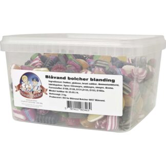 Bolcher, Blåvand, Bolcheblanding, pakke med 2 kg
