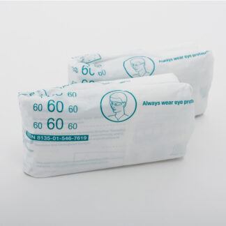 To-komponent skumpose, Instapak, foam chemical, flat bag, 610 x 460 mm, flere syntetiske, hvid, pakke a 30 stk, palle a 150 stk