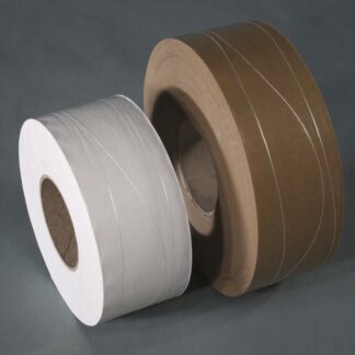Pakketape, Gummed forstærket Sinus, 70 mm x 200.00 m, 70g/m2, Rulle, Kraftpapir, Stivelse, Vandaktiveret, brun, pakke a 12 ruller, palle a 288 ruller