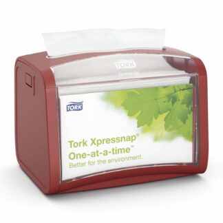 Servietdispenser, Tork, N4, rød