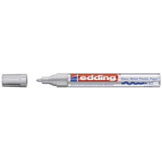 Paintmarker, Edding Ecoline, Paint 750, 2-4MM, Rund spids, hvid, permanent