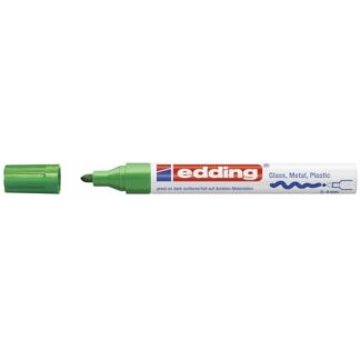 Paintmarker, Edding Ecoline, Paint 750, 2-4MM, Rund spids, grøn, permanent