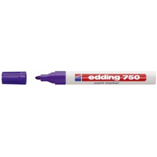 Paintmarker, Edding Ecoline, Paint 750, 2-4MM, Rund spids, voilet, permanent