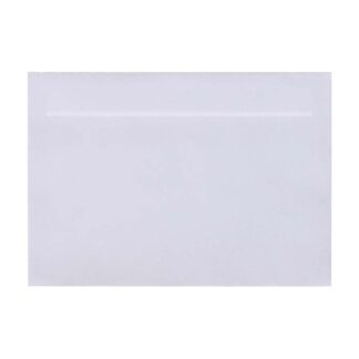 Kuvert, forskellige, langsiden åben, 1, white, Permanent (DP 37), Opretståpende klap Selvklæbend, 90g/m2, pakke a 500 stk, palle a 72 kassees, 13465