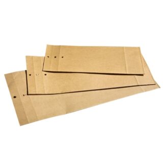 Kuvert, Expanded, Kort side åben, 100, x 235 mm x 40 mm, brown, Lukning med flap, overlappet, 100g/m2, pakke a 250 stk, 11811