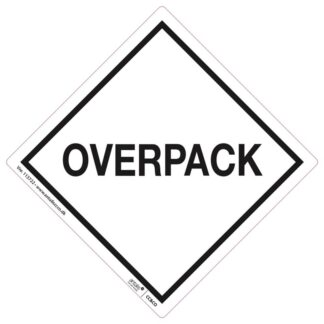 Etiketter, Firkantet, Udvendig vikling, 100.00 x 100.00 mm, kraft/PE, Permanent, hvid, Overpack, rulle a 250 etiketter