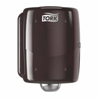 Industripapir dispenser, Tork, W2, Performance, sort/rød