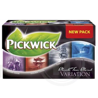 Te, Pickwick, Black, pakke a 20 stk