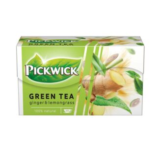Te, Pickwick, Ingefær, Lemon, Citrongræs, pakke a 20 stk