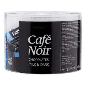 Chokolade, Cafe Noir, Mørk Flowpack, pakke a 300 stk