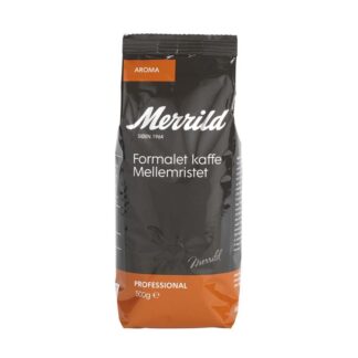 Kaffe formalet, Merrild Aroma, pose a 500gr