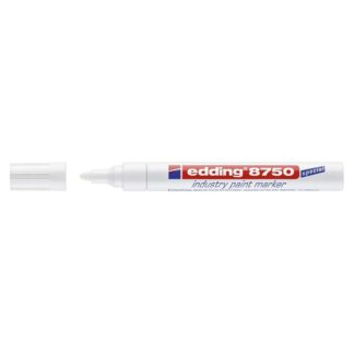 Paintmarker, Uniball Ocean care, 8750, 2-4MM, Rund spids, hvid, permanent