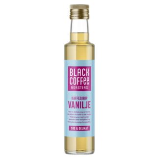 Kaffesirup, BKI, Bottle, Black Coffee Vanille 250ml, flaske med 250 ml
