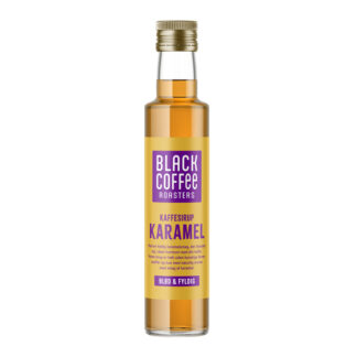 Kaffesirup, BKI, Bottle, Black Coffee karamel 250ml, flaske med 250 ml