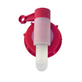 Doseringsudstyr, Tap 61mm with venting, Rød