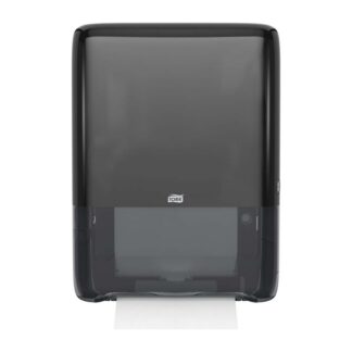 Papirhåndklæde dispenser, Tork, H5, Peakserve Mini, sort