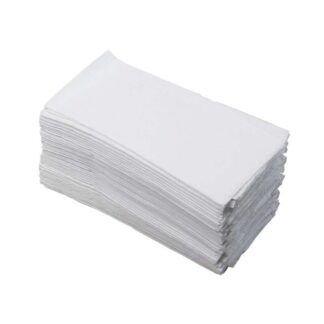 Frokostserviet, Duni, Ecoecho, 1/8-fold, 1 lag, tissue, hvid, 330mmx330mm, pakke a 500 stk