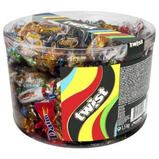 Chokolade, Marabou, Twist, pakke med 1, 5 kg