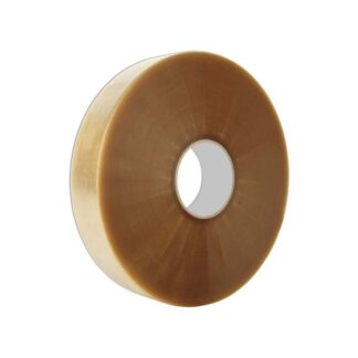 Pakketape, 50 mm x 990.00 m, 32 µm, kernediameter: 76 mm, Maskinrulle, PP, Akryl, low noise, transparent, pakke a 6 ruller, palle a 288 ruller
