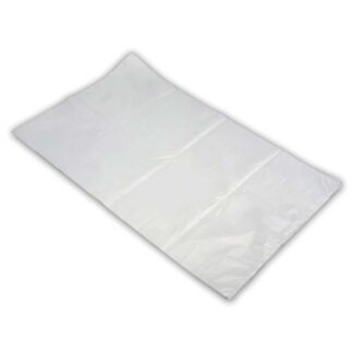 Plastikpose, 100 µm, 500 x 800 mm, LD-PE, transparent, karton a 250 stk, Fødevaregodkendt