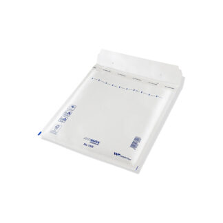 Boblepose, 15/E, 240 x 275 mm, indre dim: 265 x 220 mm, Kort side åben, peel&seel, Skræl og forsegl, hvid, vægt: 0.039 kg, pakke a 100 stk, palle 24 pakker, FSC Mix Credit