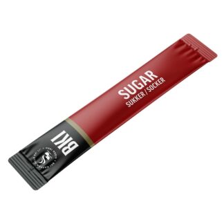 Sukker, BKI, 3g sticks, karton a 1000 stk