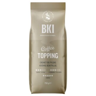 Cappuccino topping, BKI, 750g, pakke med 750 g