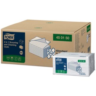 Industriaftøring ark, Tork, W8, 1 lag, hvid, 300mmx385mm, kasse a 360 ark, FSC Mix Credit