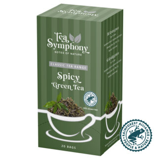Te, Symphony, Spicy Green Tea, pakke a 20 stk