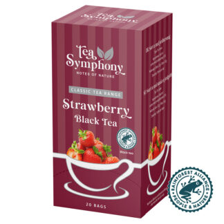 Te, Symphony, Jrodbær Tea, pakke a 20 stk