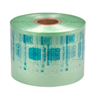 Luftpudefolie, mat, 400 mm x 366.00 m, Længde på pude 400 mm, 40 µm, transparent, 1 reel, palle a 24 ruller
