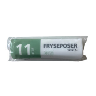 Fryseposer, 32 µm, 290 x 540 mm, LD-PE, transparent, 11 l, rulle a 10 stk, Fødevaregodkendt
