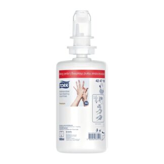 Cremesæbe, Tork, S4, Liquid Neutral Antimicrobial, 1 l, pakke a 6 stk