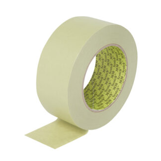 Afdækningstape, 3M 3030, 48 mm x 50.00 m, samlet tykkelse 190 µm, kernediameter: 76 mm, håndrulle, Papir, Naturgummi, green, pakke a 6 ruller, kasse a 24 ruller