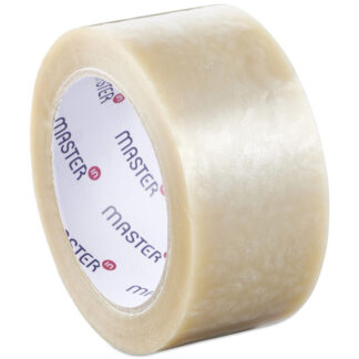 Pakketape, 48 mm, x 66.00 m, 28 µm, kernediameter: 76 mm, håndrulle, PP, hot melt, Støjende, transparent, Uden tryk, pakke a 6 ruller krympepakket, kasse a 36 ruller, palle a 2376 ruller