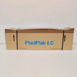 Støddæmpende papir, PadPak LC paper bulk, 1 lag, 90 g/m2, 762 mm x 300.00 m, Kraft, brun, Rulle, palle a 24 stk, 10000432
