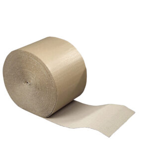 Bølgepaprulle B-flute, 200 mm x 75.00 m, Bølgepap, brun, palle a 40 ruller