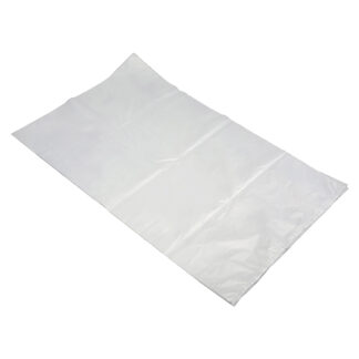Plastikpose, 90 µm, 600 x 1000 mm, LD-PE, transparent, karton a 100, Fødevaregodkendt